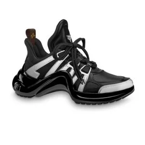 Giày Louis Vuitton Archlight Sneaker Black Silver Like Auth