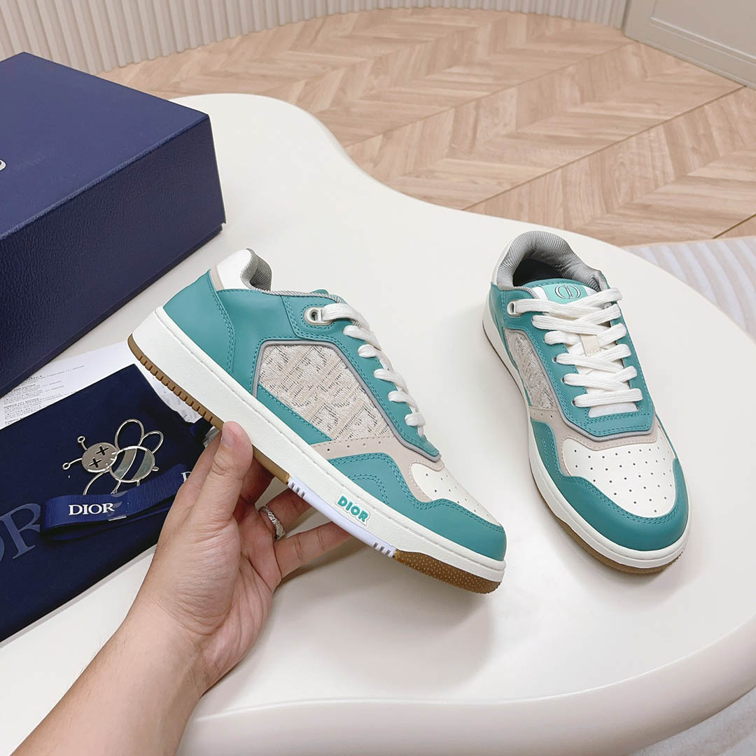 Giày Dior B27 Low Turquoise Cream Dior Best Quality