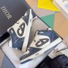 Giày Dior B57 Mid Top Navy Blue and White Like Auth