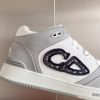 Giày Dior B57 Mid Top Sneaker Gray and White Like Auth