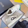 Giày Dior B57 Mid Top Sneaker Gray and White Like Auth